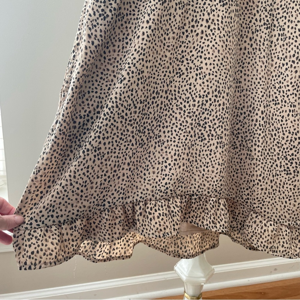 Abercrombie And Fitch Cheetah Print Flutter Sleev… - image 5